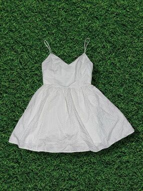 Eyelet Embroidered Dress